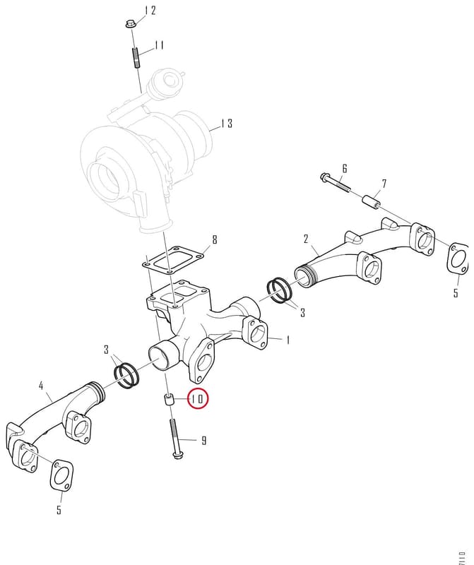 SPACING SLEEVE 2091490