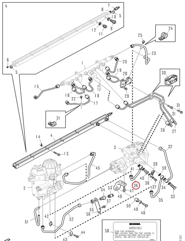 FUEL PIPE 2093478