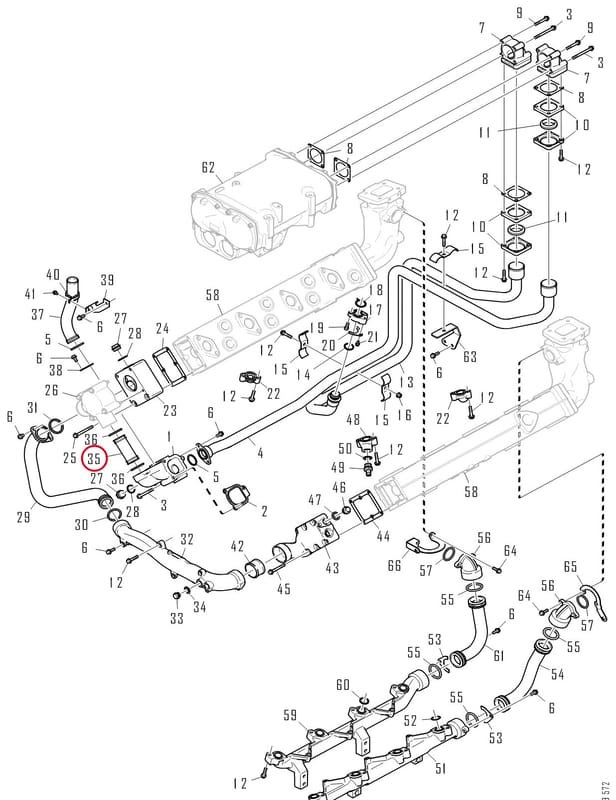 JUNCTION PIPE 2139721