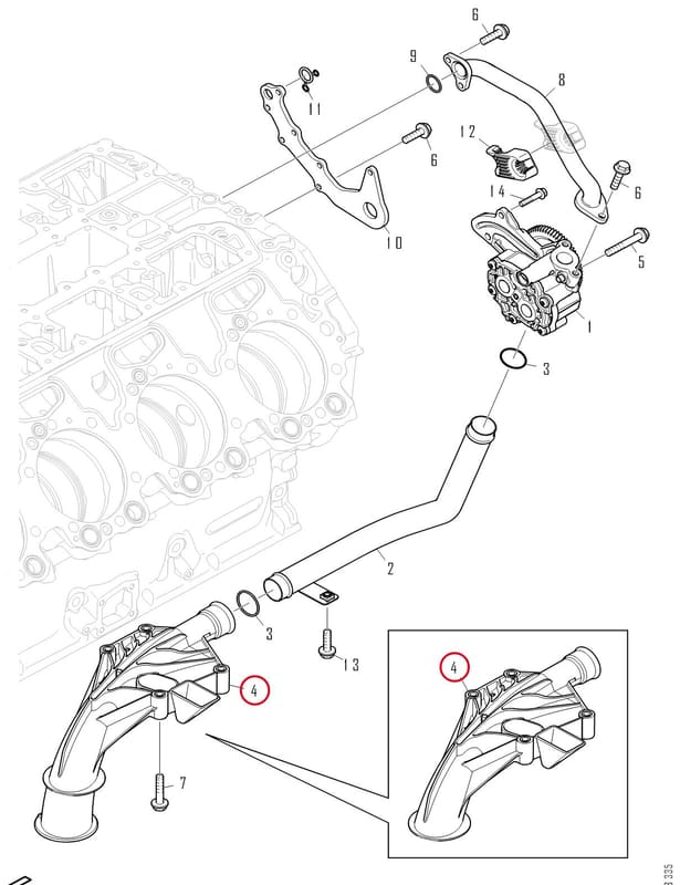 SUCTION PIPE 2143177