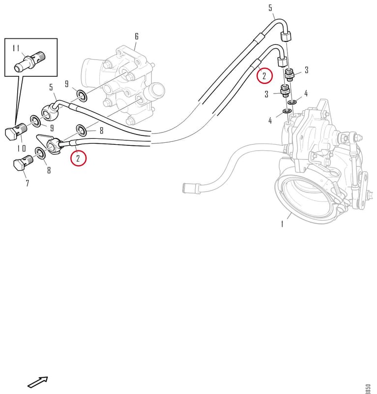 COOLANT PIPE 2143274