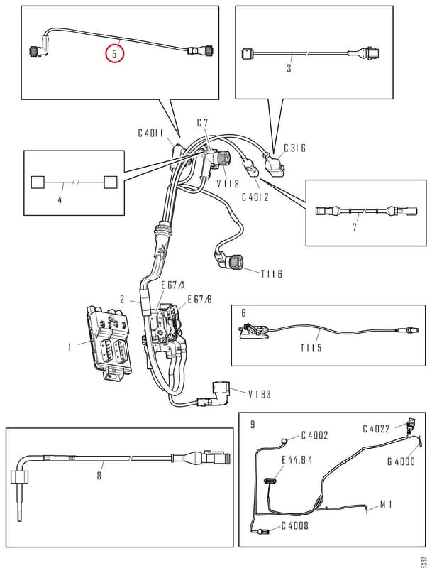 CABLE HARNESS 2149716