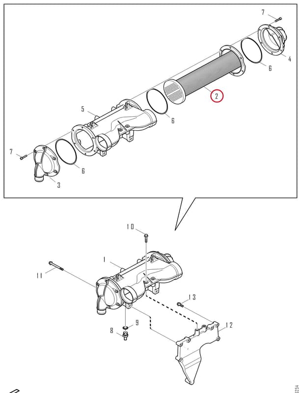 COOLER CORE 2151765