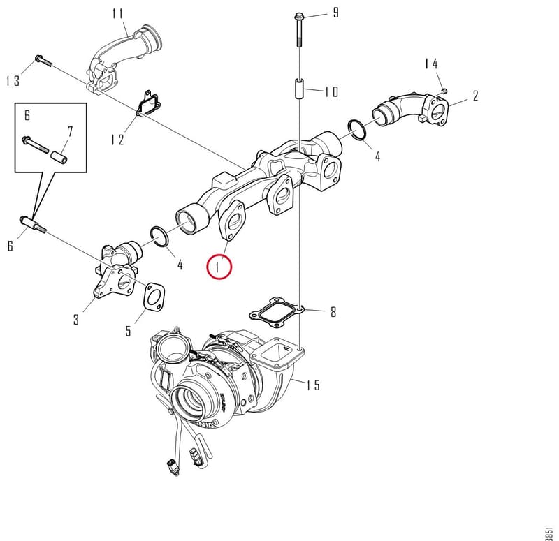 EXHAUST MANIFOLD 2169070