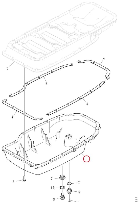 OIL SUMP 2184739