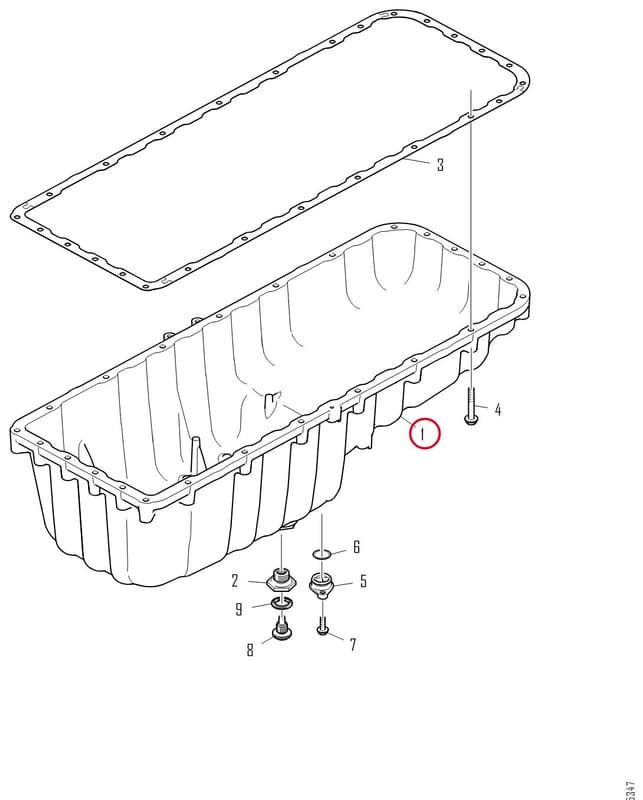 OIL SUMP 2190627