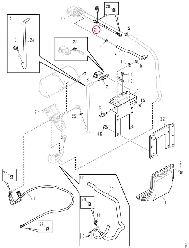 REDUCTANT HOSE 2193913