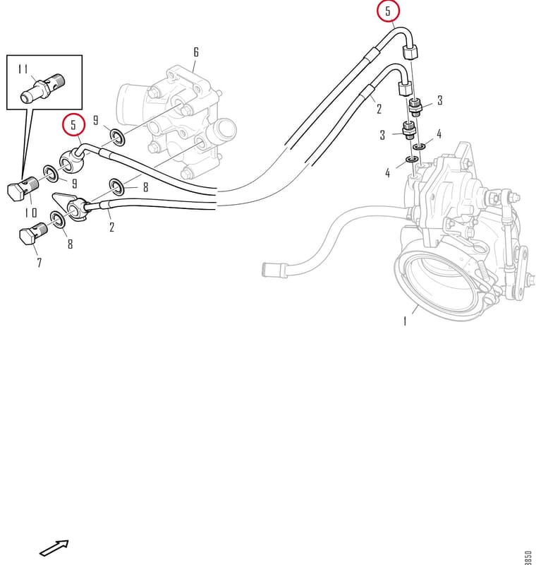 COOLANT PIPE 2279549