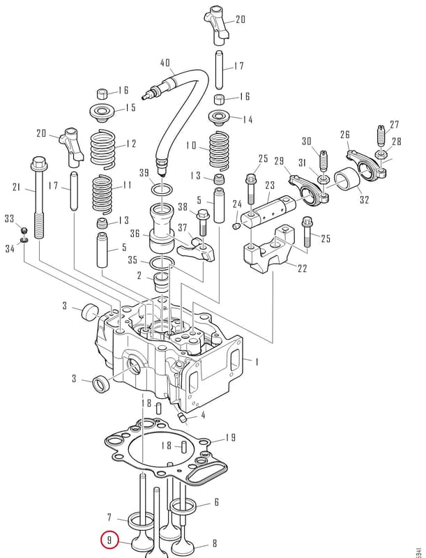 EXHAUST VALVE 2290726