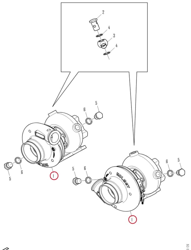 TURBOCHARGER 2292068