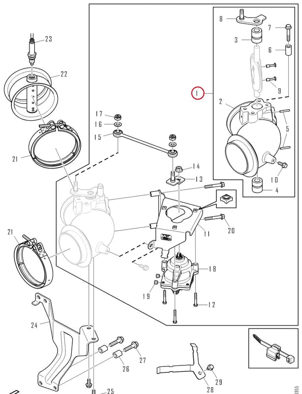 EXHAUST BRAKE 2292221