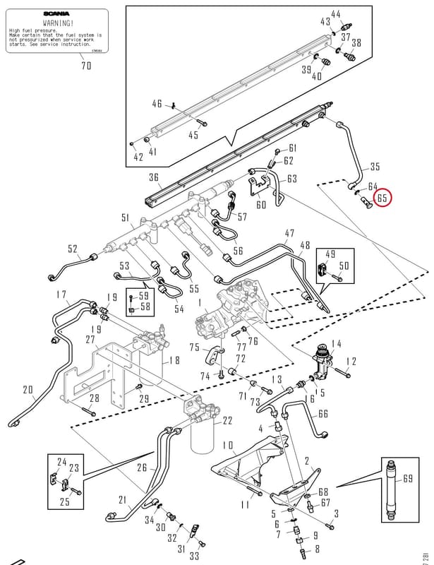 BANJO SCREW 2342537