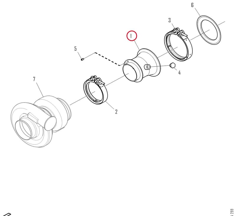 FLANGE 2344178
