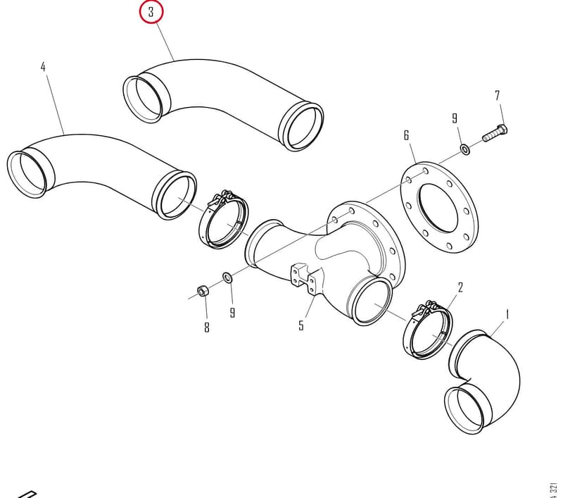 EXHAUST PIPE 2356339