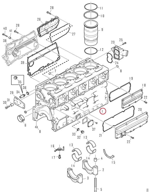 CYLINDER BLOCK 2364639