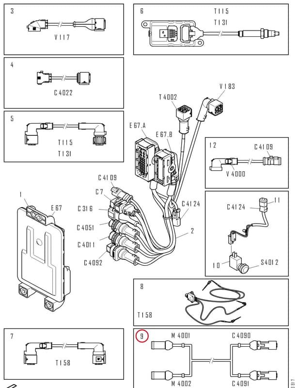 CABLE HARNESS 2413911