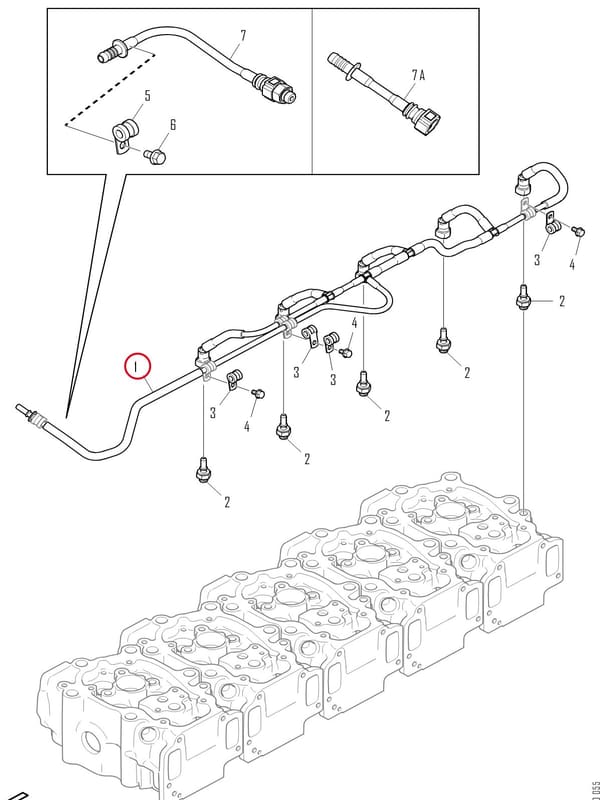 BLEED PIPE 2451756