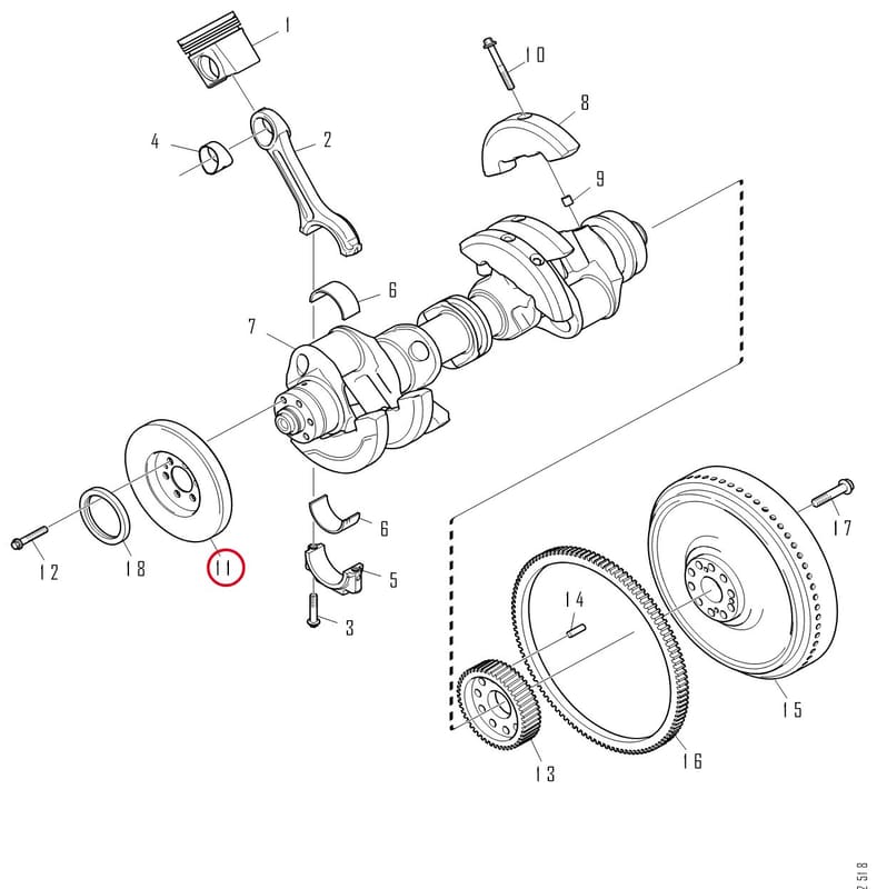 TORSION DAMPER 2475105