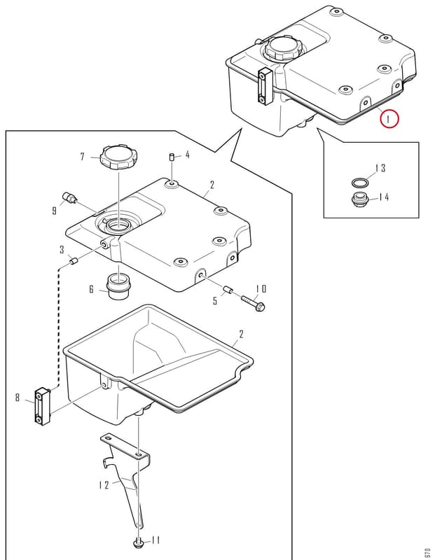 EXPANSION TANK 2499069