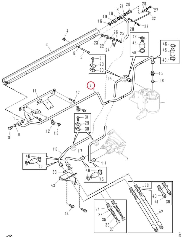 FUEL PIPE 2519986