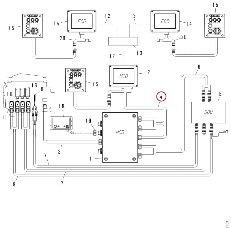 CABLE HARNESS 2576393