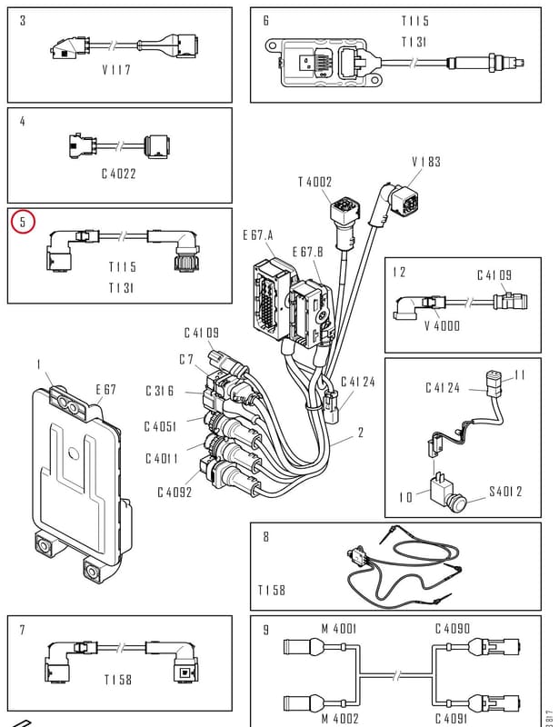 CABLE HARNESS - 20M 2710801