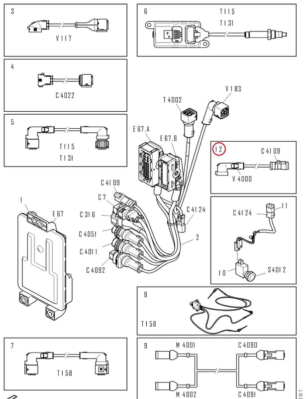 CABLE H 2710835