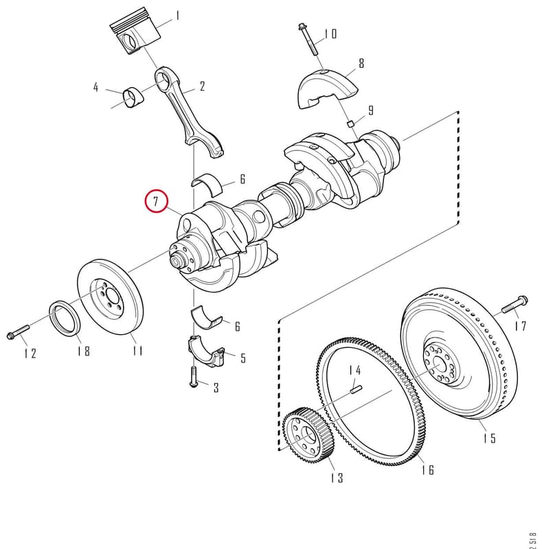 CRANKSHAFT ( CLASS ) 2719267