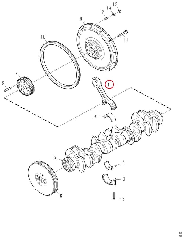 CONNECTING ROD 2719280