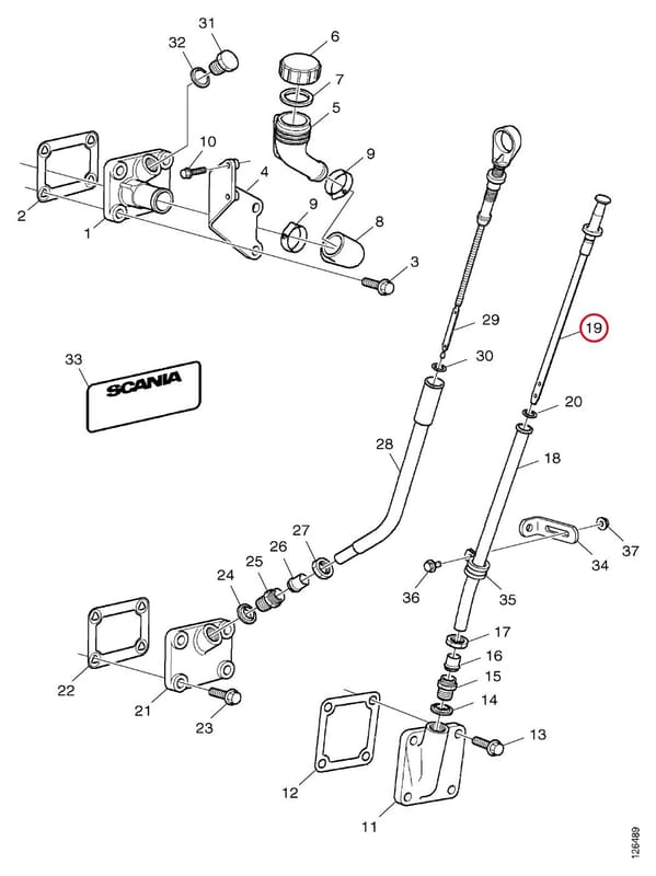 OIL DIPSTICK - THIS PRODUCT IS REPLACED! 273048