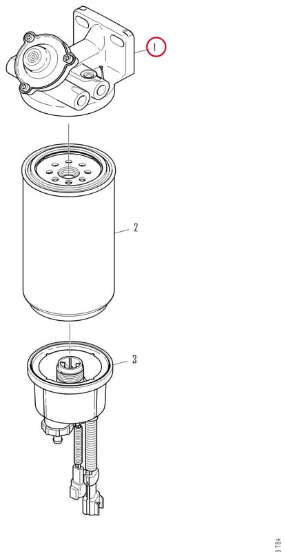 FUEL FILTER 2756879