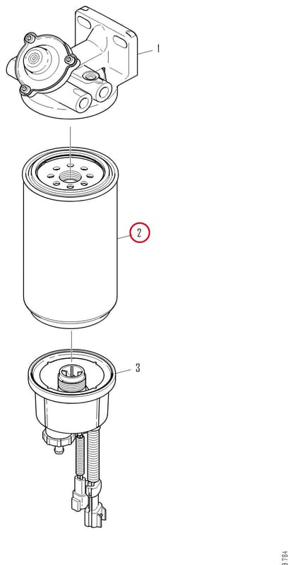 FUEL FILTER 2756880