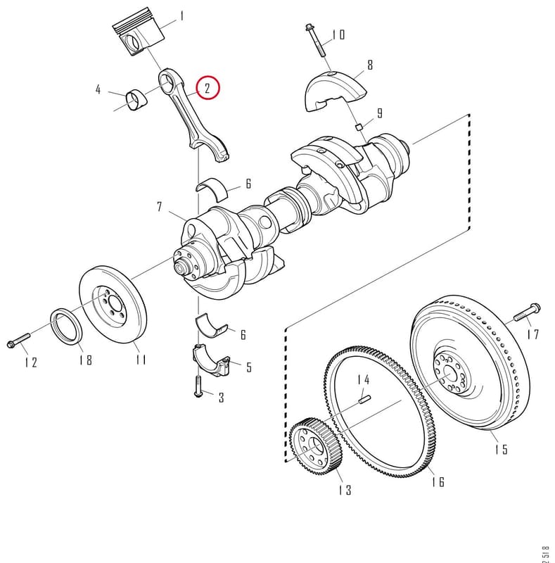 CONNECTING ROD 2763179