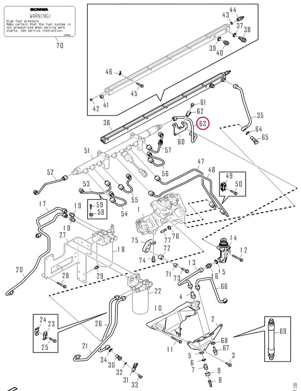FUEL PIPE 2838704