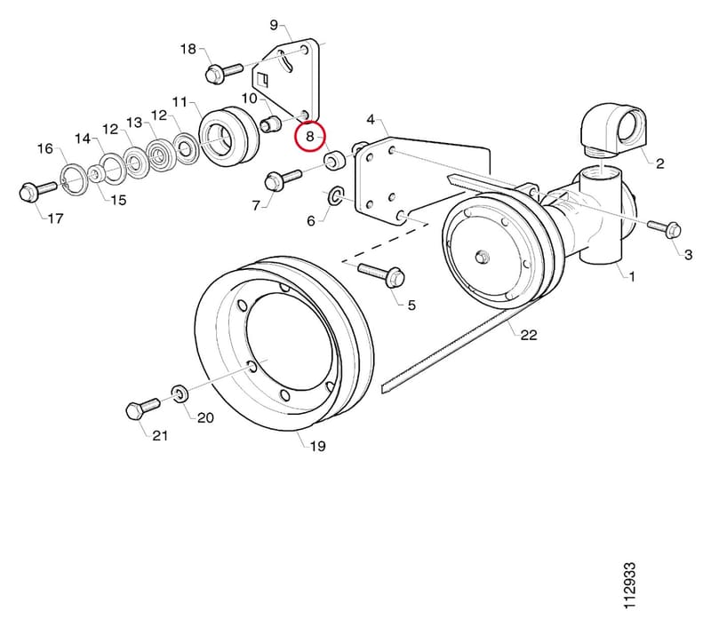 DISTANCE WASHER 291187