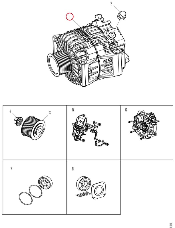 ALTERNATOR 2920881