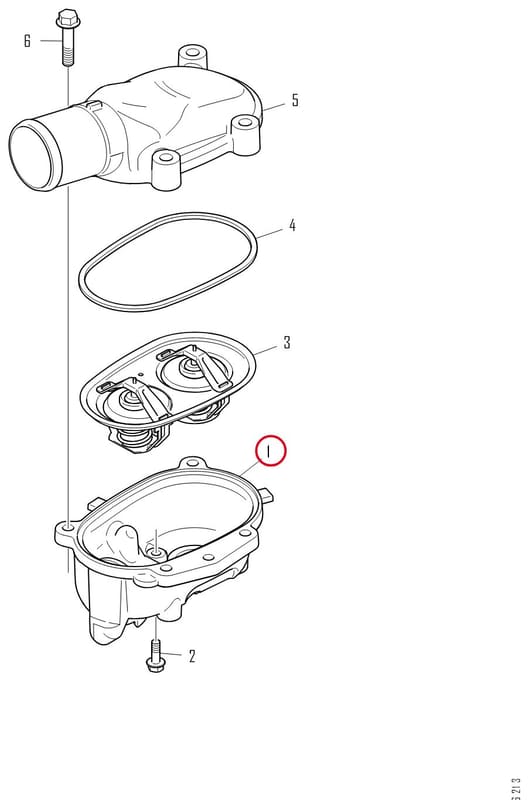 THERMOSTAT HOUSE 2928682