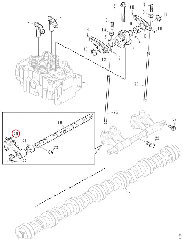 ROLLER TAPPET 2932100