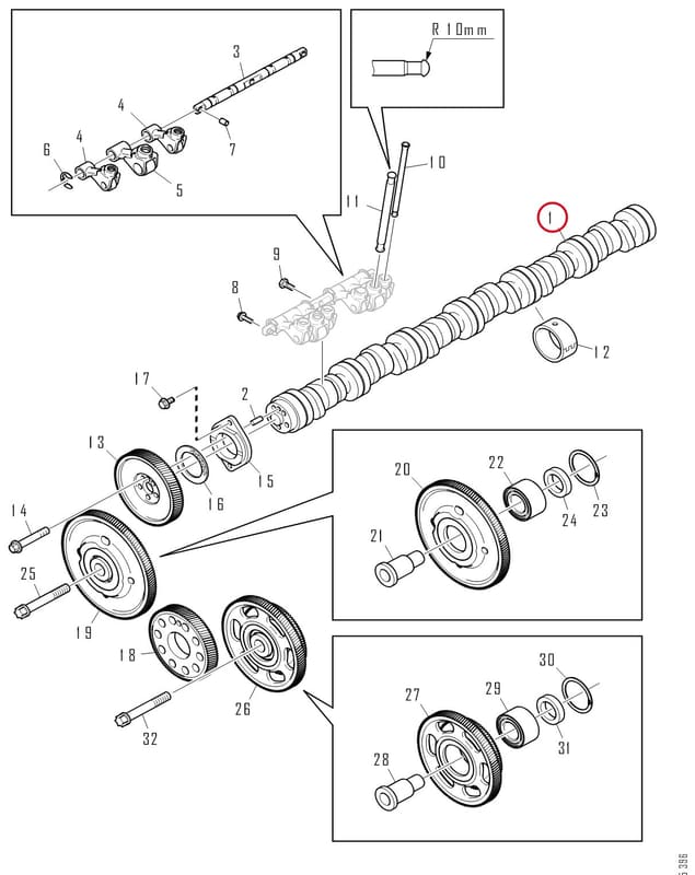 CAMSHAFT 2960403