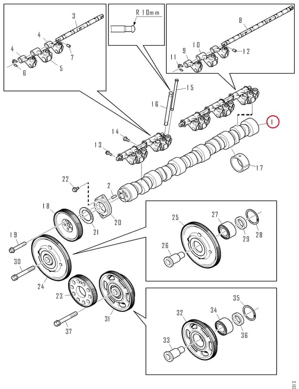 CAMSHAFT 2972987