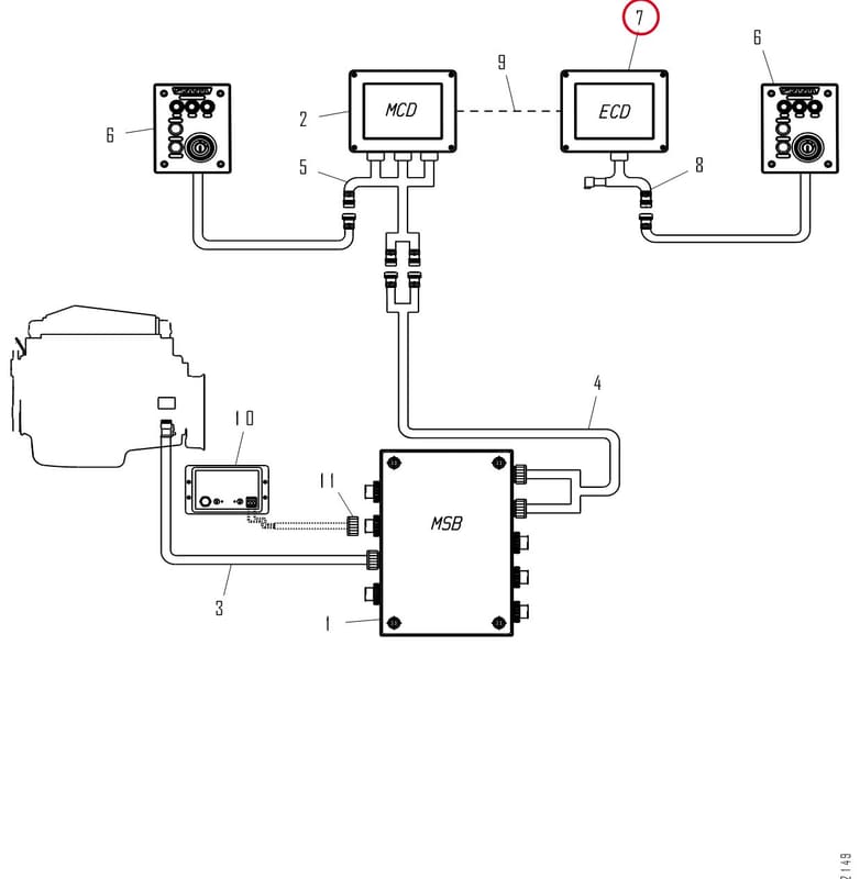 AUX DISPLAY 2999366