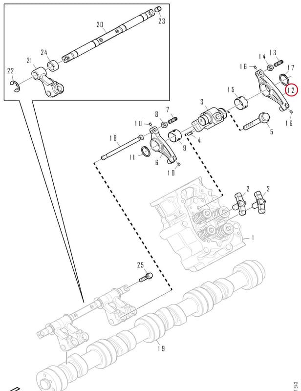 ROCKER ARM 3017747