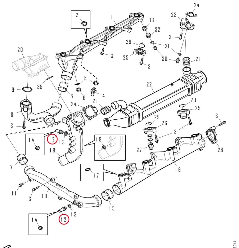 HOSE UNION 303631