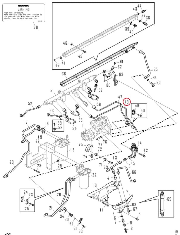 FUEL PIPE 3091877