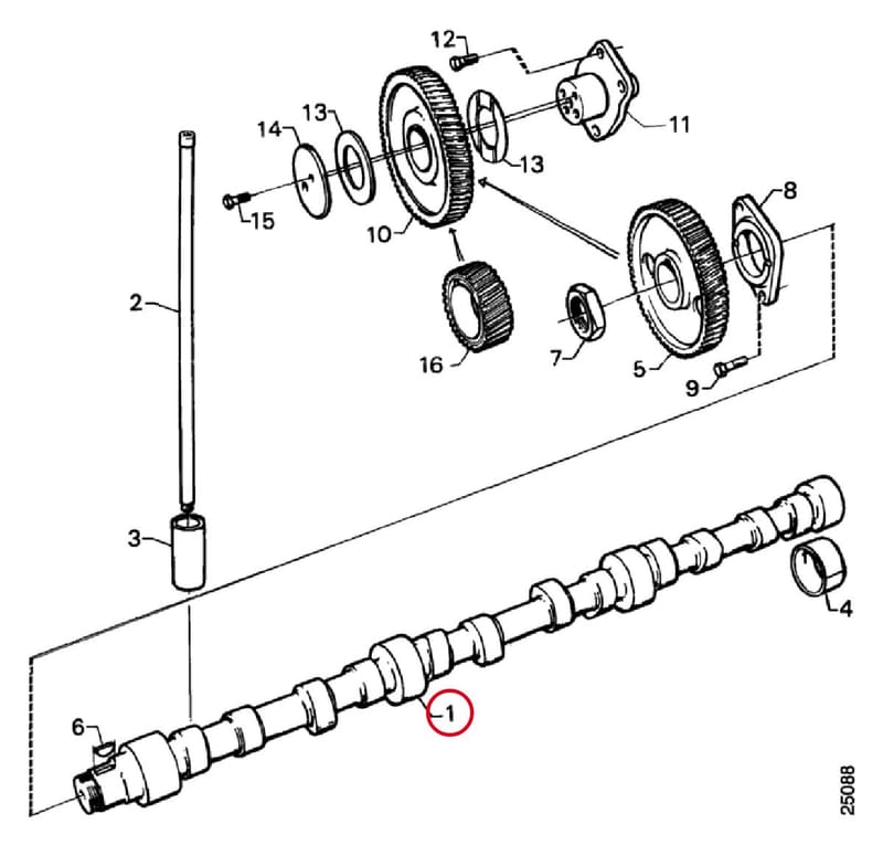 CAMSHAFT 325646