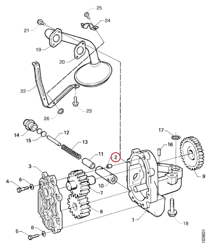 SLEEVE OIL PUMP 328681