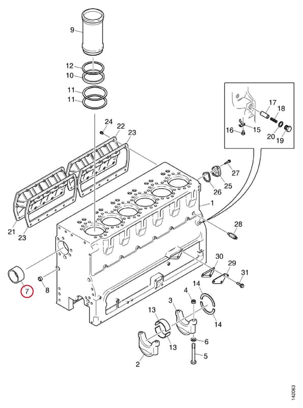 CAMSHAFT BEARING 346207