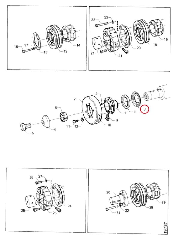 OIL DEFLECTOR 348551