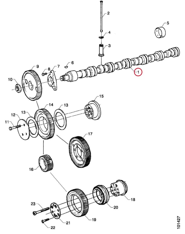 CAMSHAFT 349214