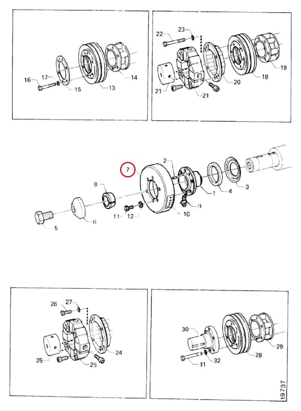 VIBRATION DAMPER - THIS PRODUCT IS REPLACED! 352785